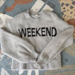 Gray Weekend Sweater